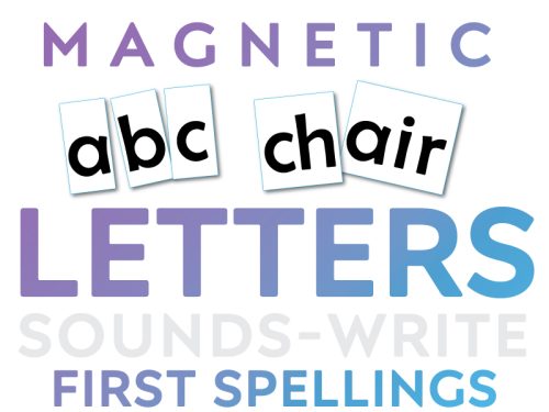 Magnetic Letters for Sounds-Write Program First Spellings