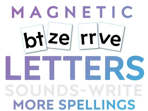 Magnetic Letters for Sounds-Write Program More Spellings